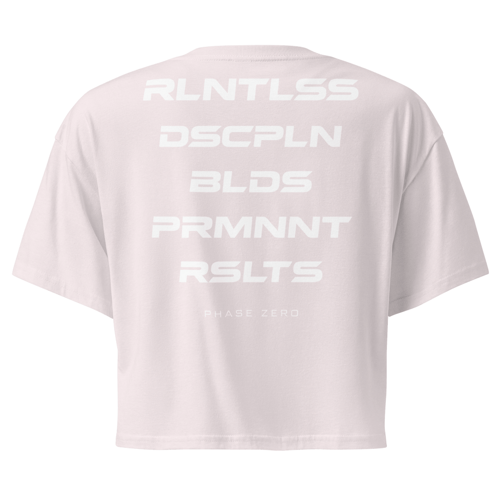 Relentless Crop Top - Phase Zero Co