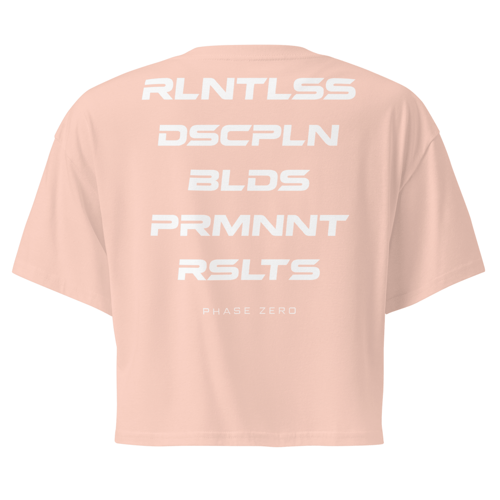 Relentless Crop Top - Phase Zero Co