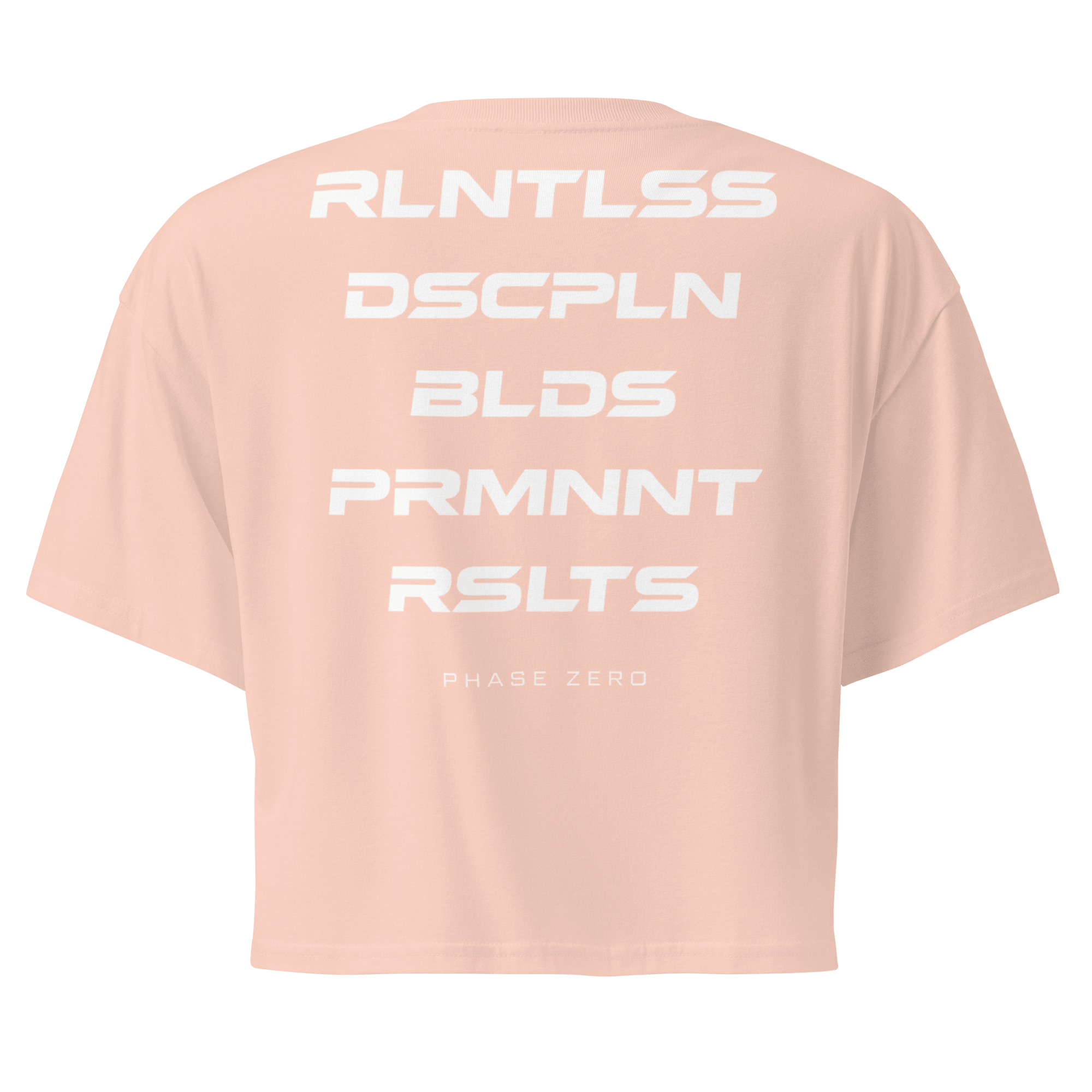 Relentless Crop Top - Phase Zero Co