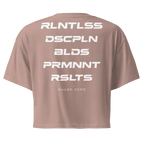 Relentless Crop Top - Phase Zero Co