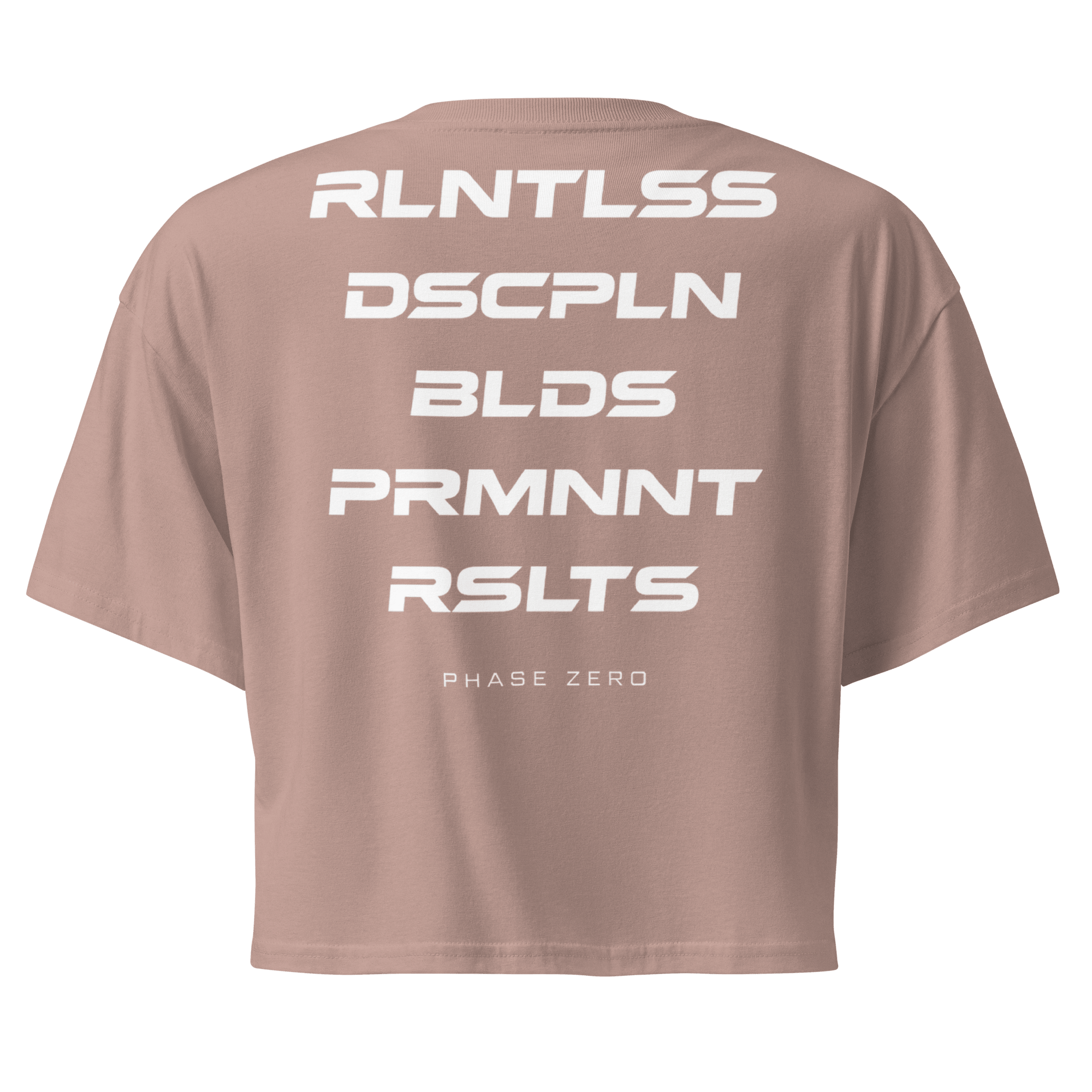 Relentless Crop Top - Phase Zero Co