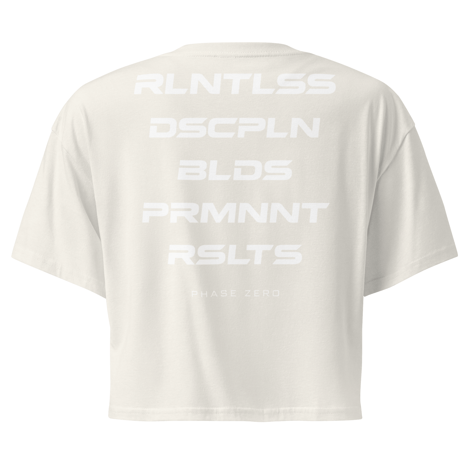 Relentless Crop Top - Phase Zero Co
