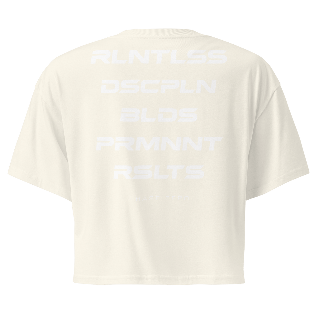 Relentless Crop Top - Phase Zero Co