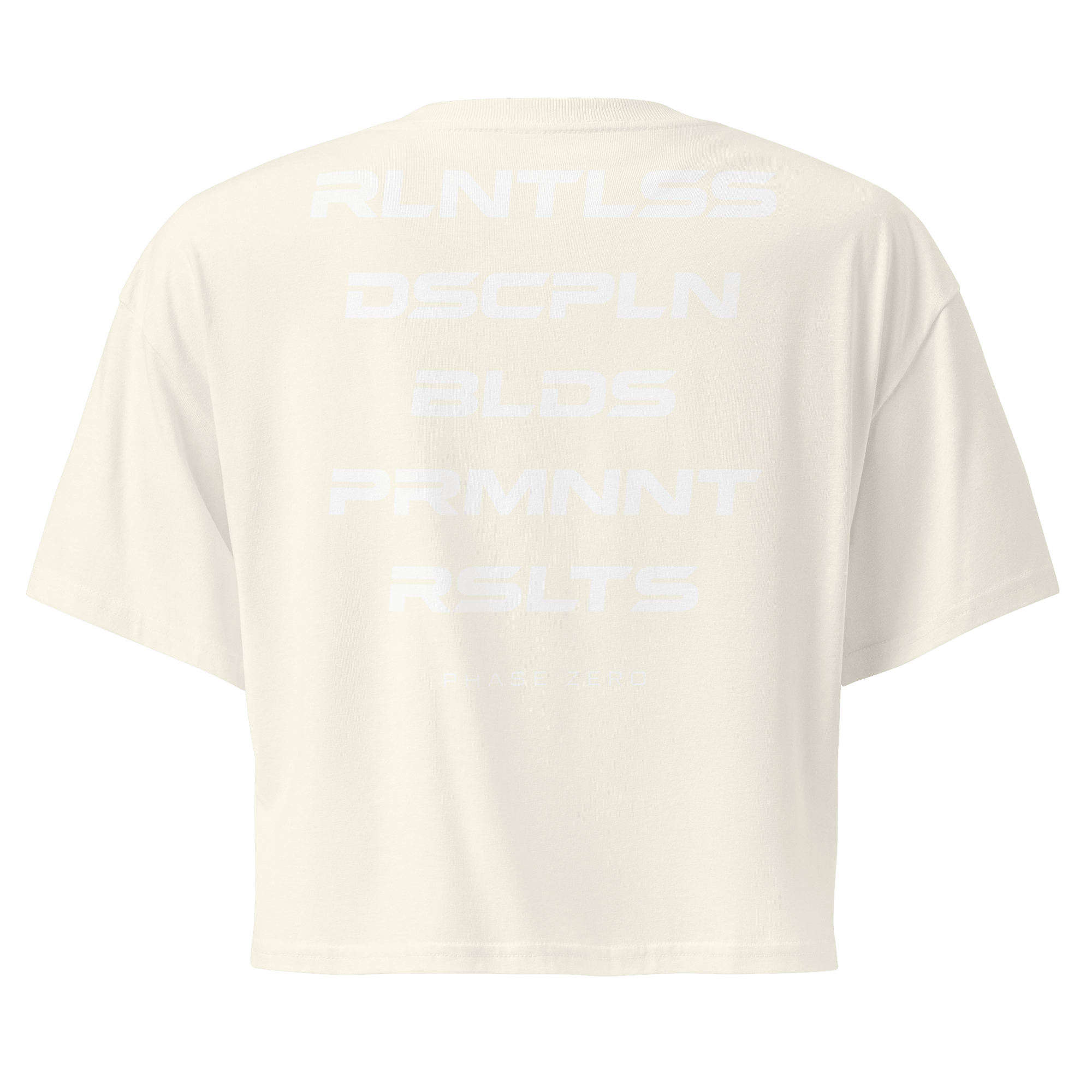 Relentless Crop Top - Phase Zero Co