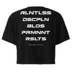 Relentless Crop Top - Phase Zero Co