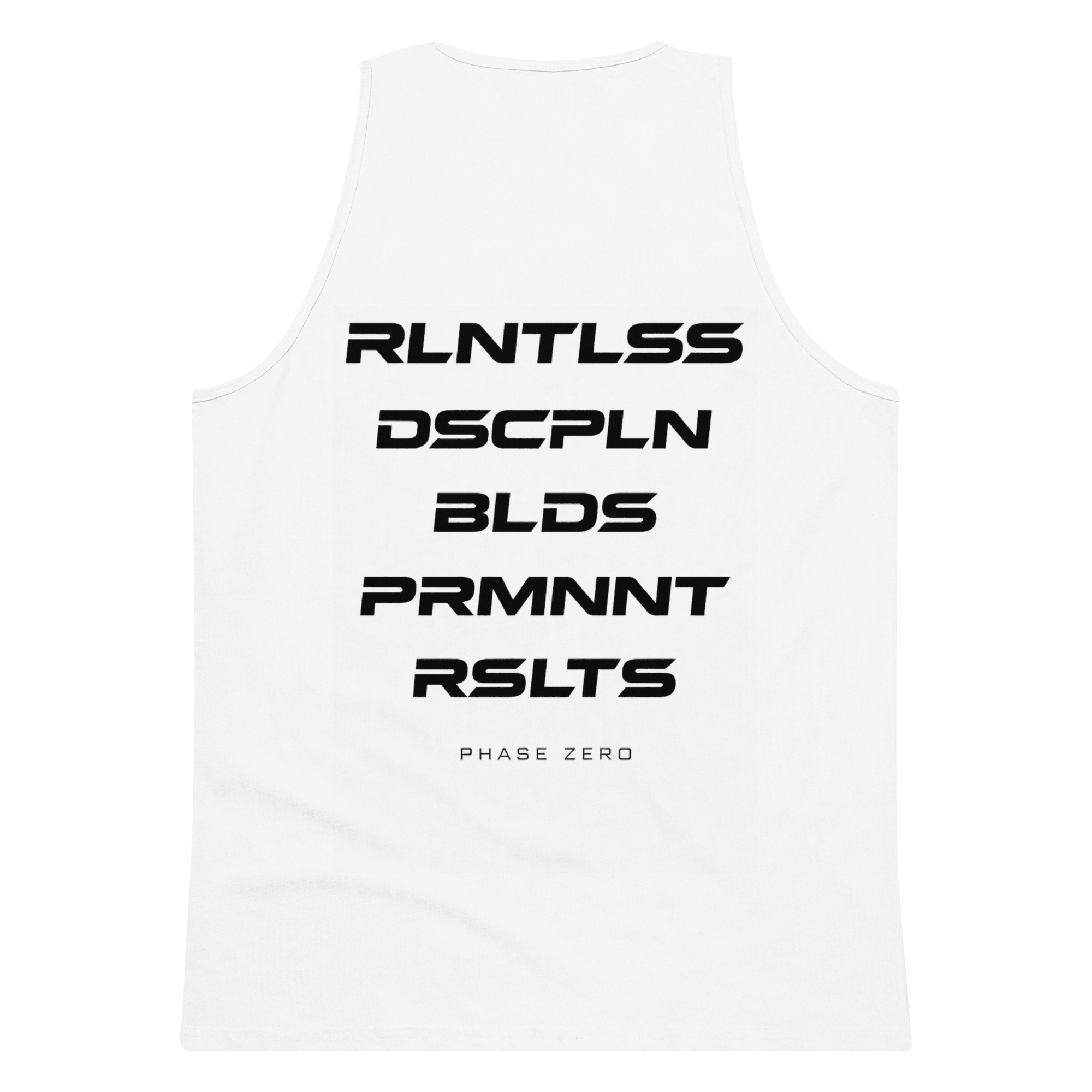 Relentless Tanktop v2 - Phase Zero Co