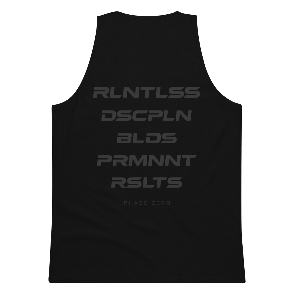 Relentless Tanktop v2 - Phase Zero Co