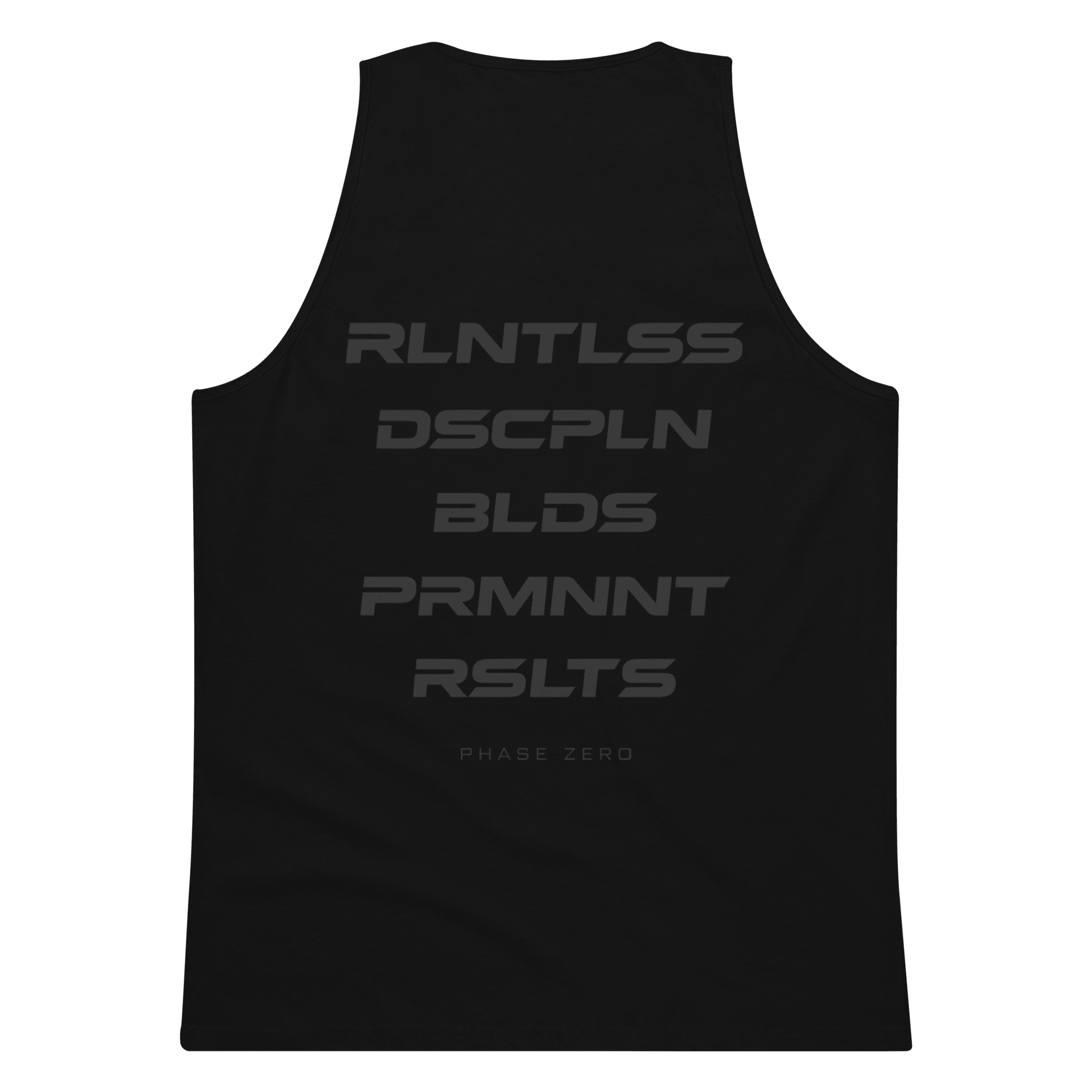 Relentless Tanktop v2 - Phase Zero Co