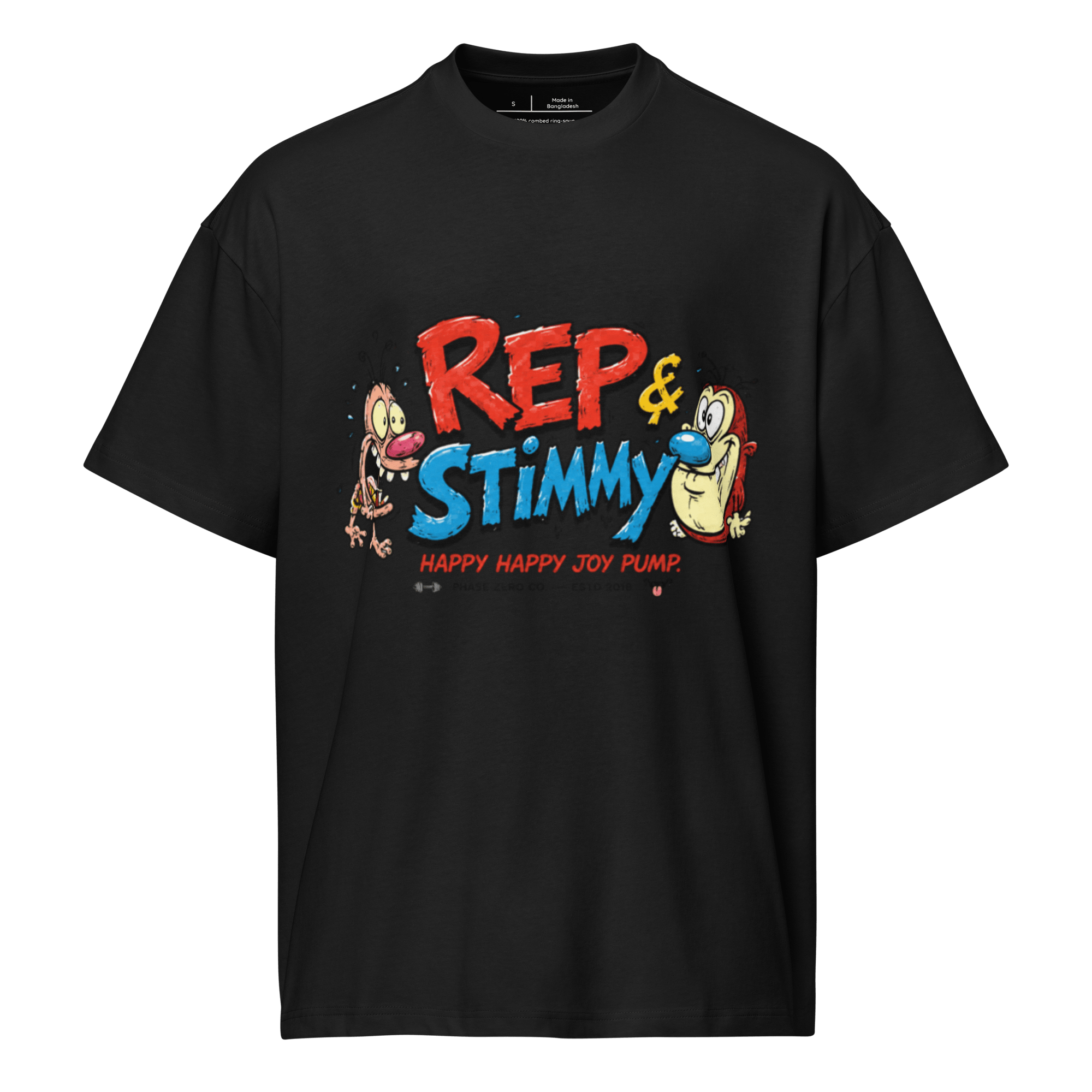 Rep & Stimmy Box tee - Phase Zero Co