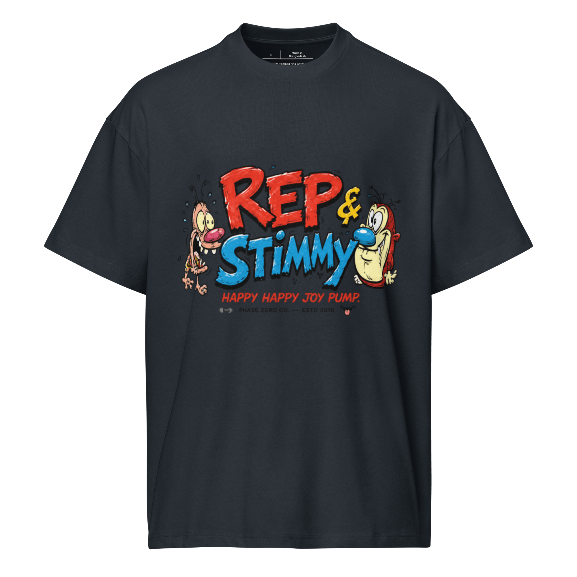 Rep & Stimmy Box tee - Phase Zero Co