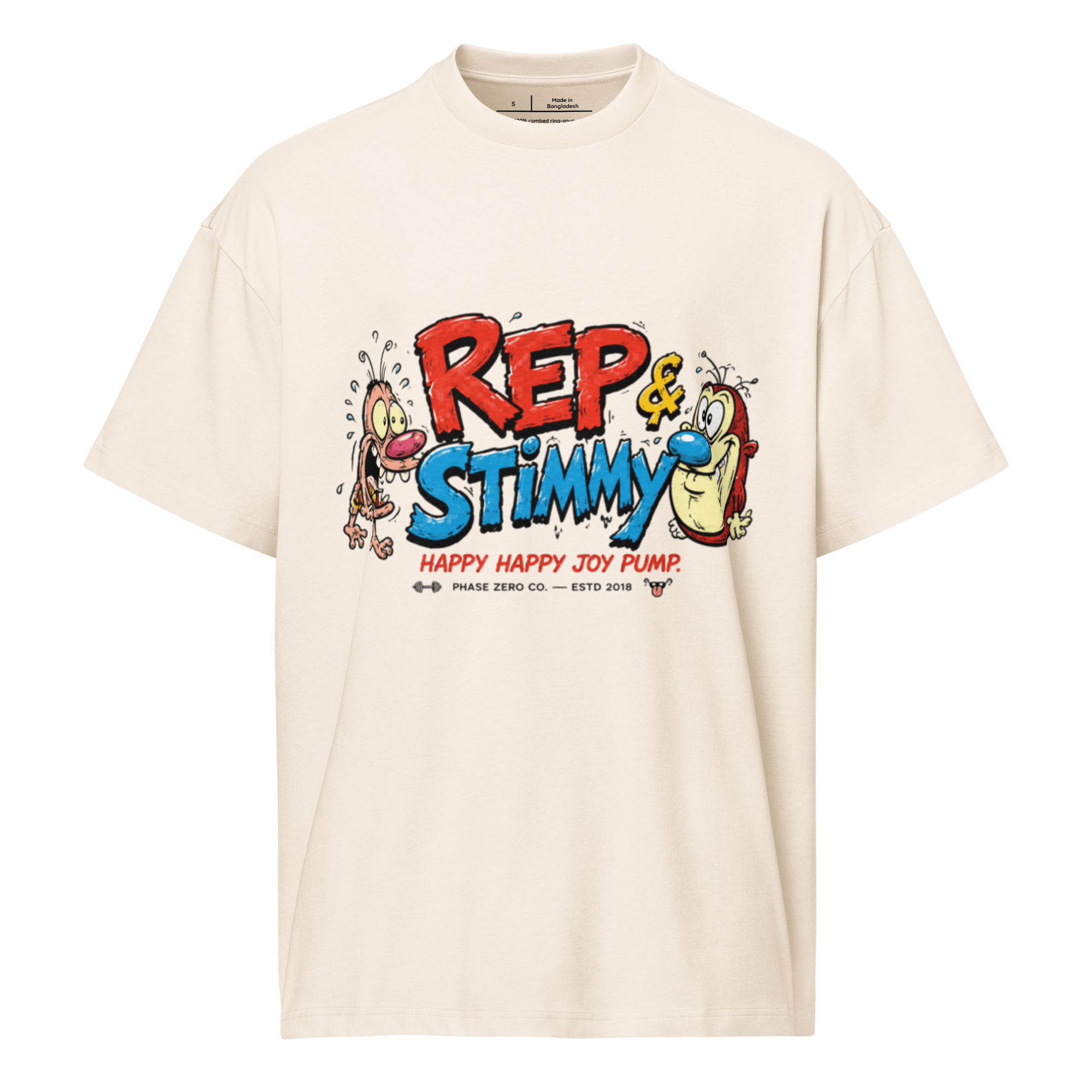 Rep & Stimmy Box tee - Phase Zero Co