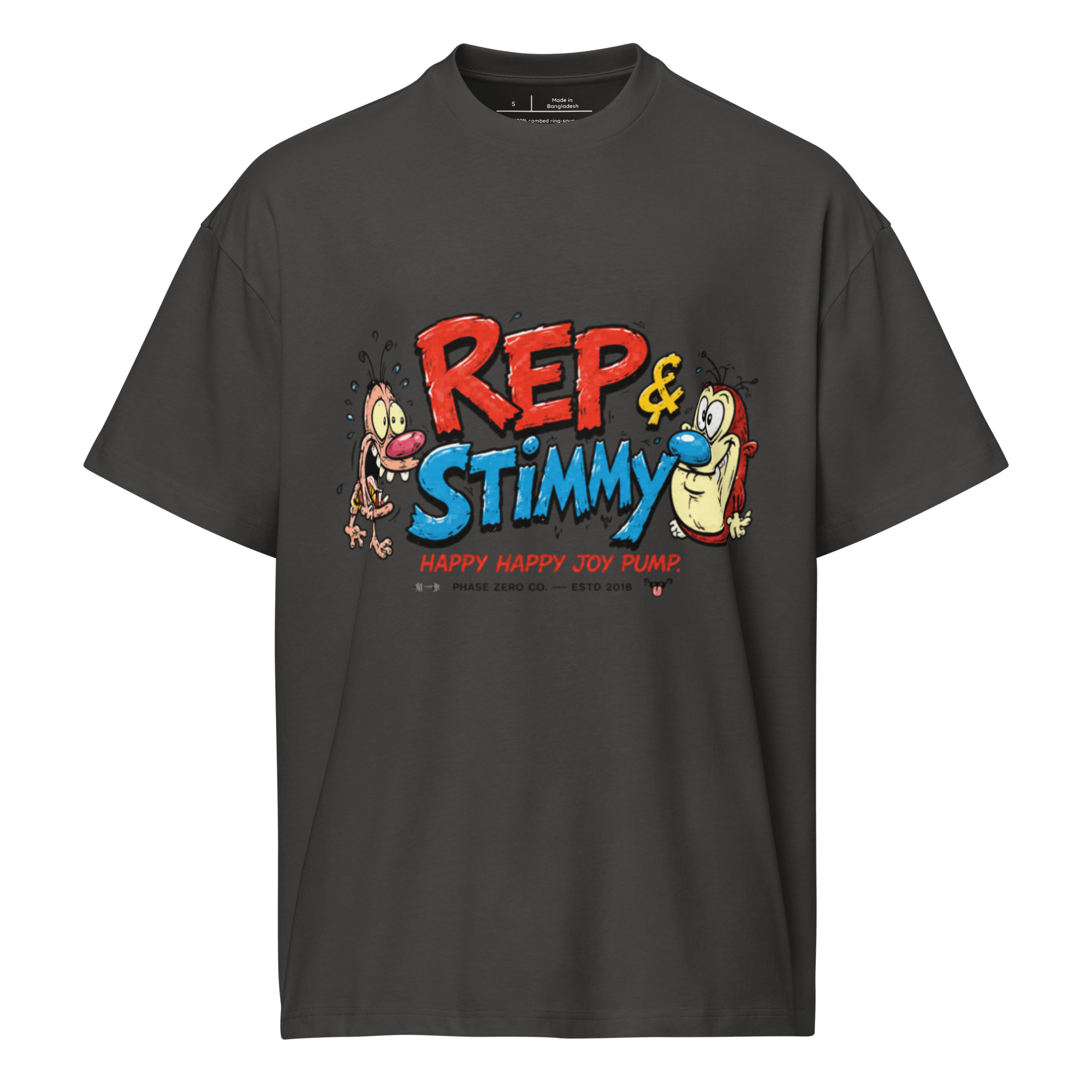 Rep & Stimmy Box tee - Phase Zero Co