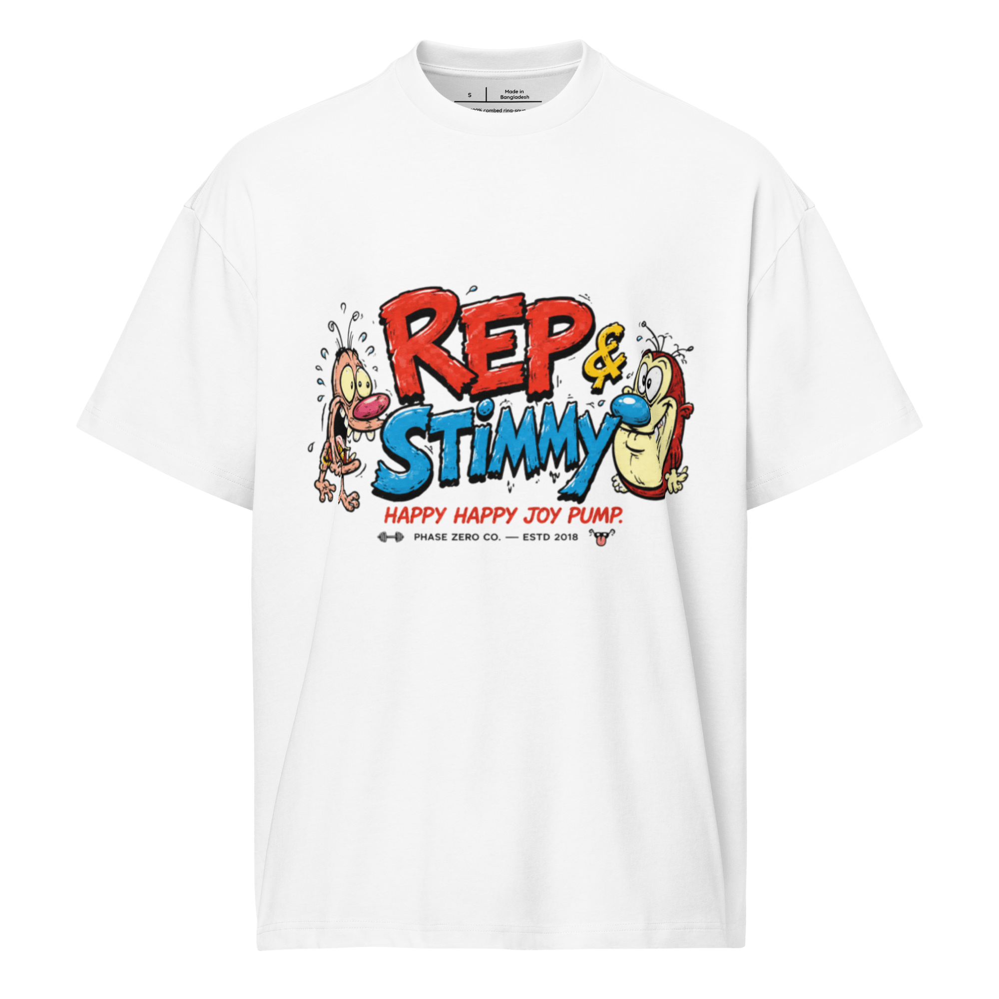 Rep & Stimmy Box tee - Phase Zero Co