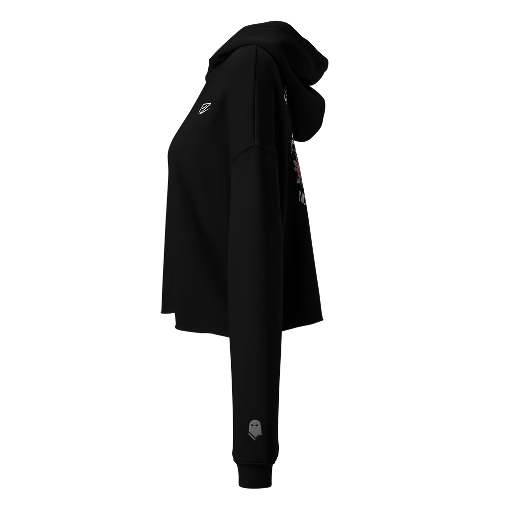 Silent Woman’s Fleeced Crop Hoodie - Phase Zero Co