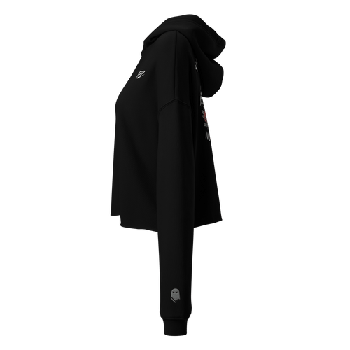 Silent Woman’s Fleeced Crop Hoodie - Phase Zero Co