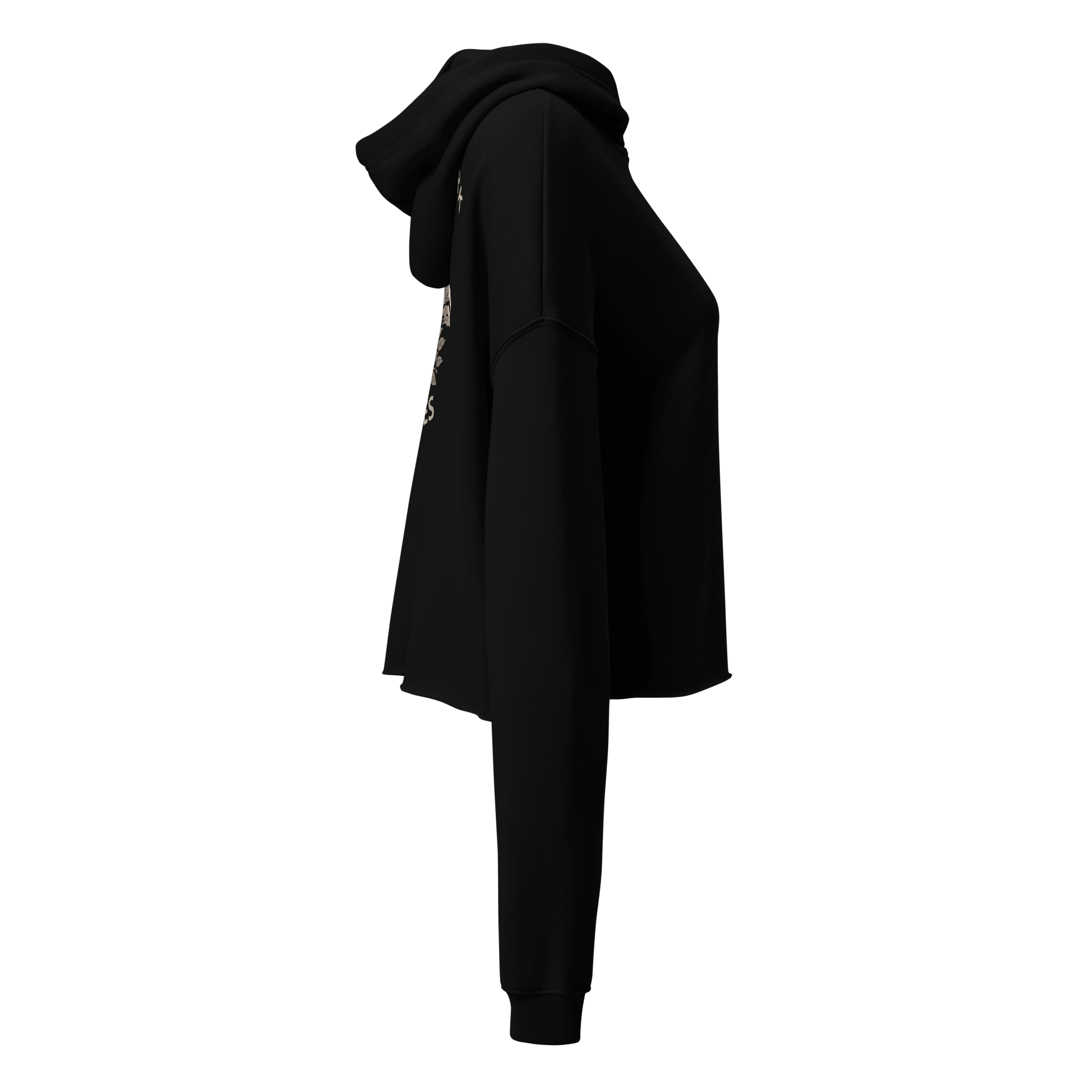 Silent Woman’s Fleeced Crop Hoodie - Phase Zero Co
