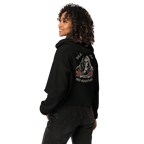 Silent Woman’s Fleeced Crop Hoodie - Phase Zero Co