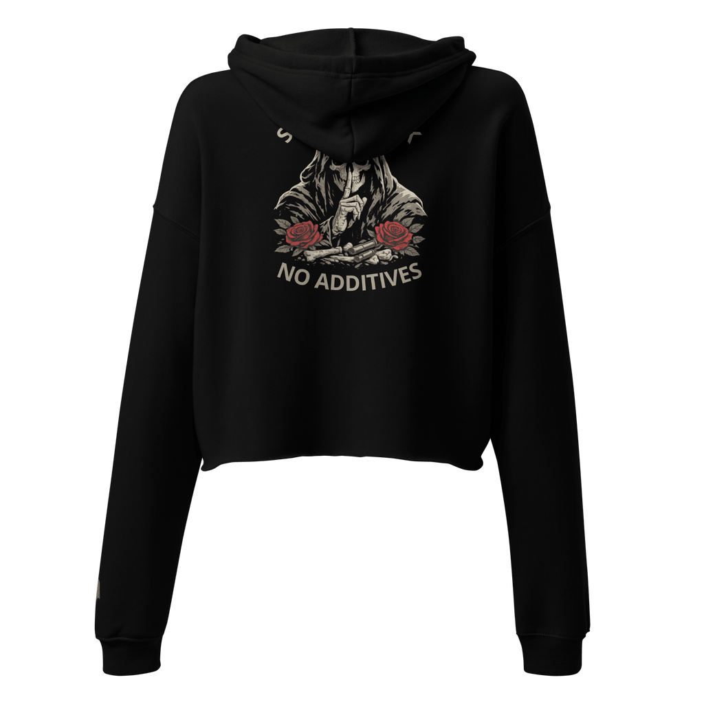 Silent Woman’s Fleeced Crop Hoodie - Phase Zero Co