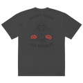 Silent Work Oversized Tee - Phase Zero Co