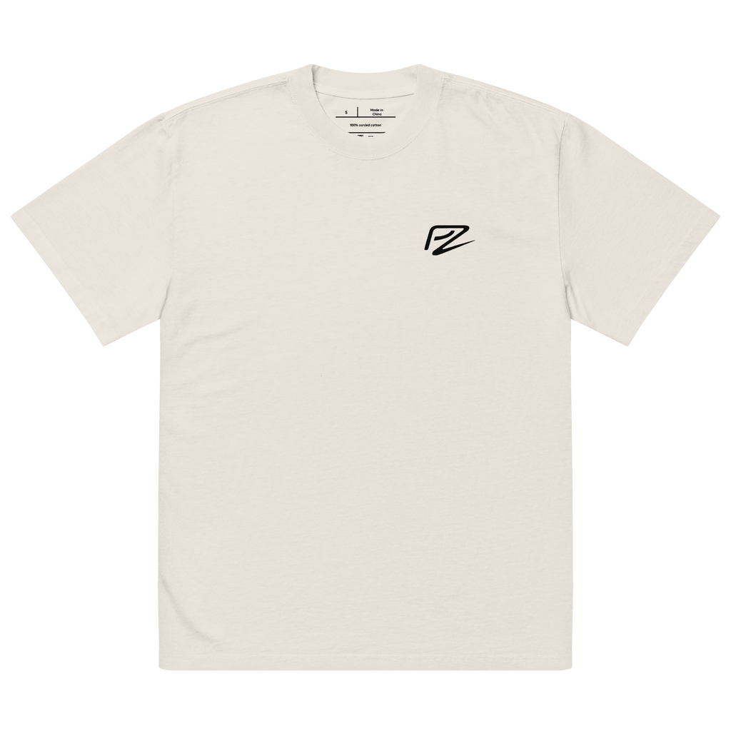 Silent Work Oversized Tee - Phase Zero Co