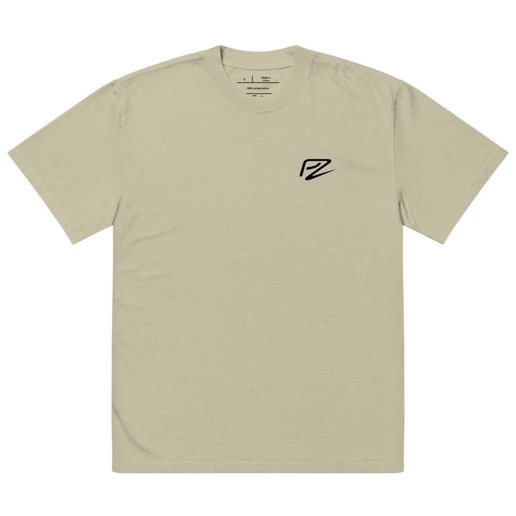 Silent Work Oversized Tee - Phase Zero Co