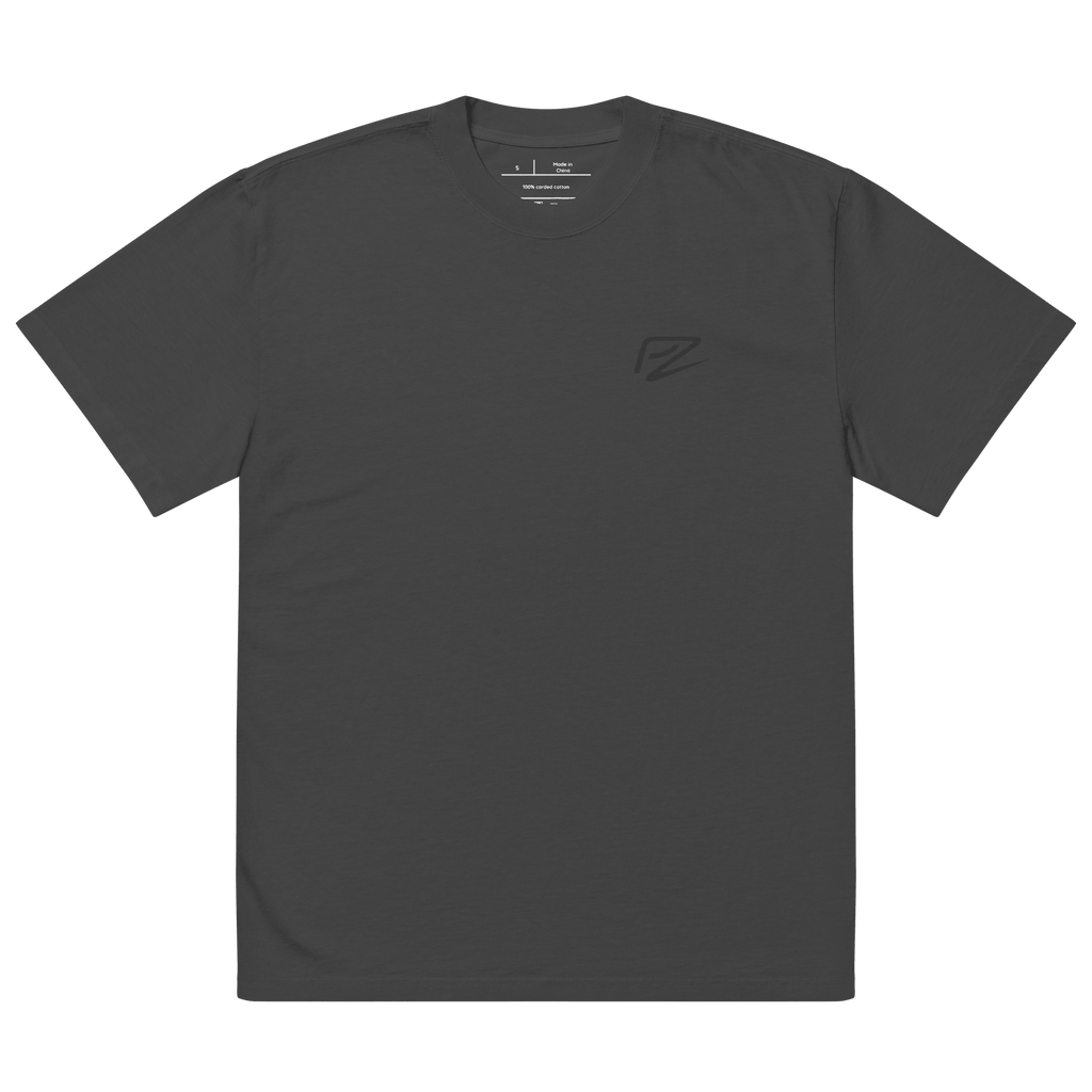 Silent Work Oversized Tee - Phase Zero Co