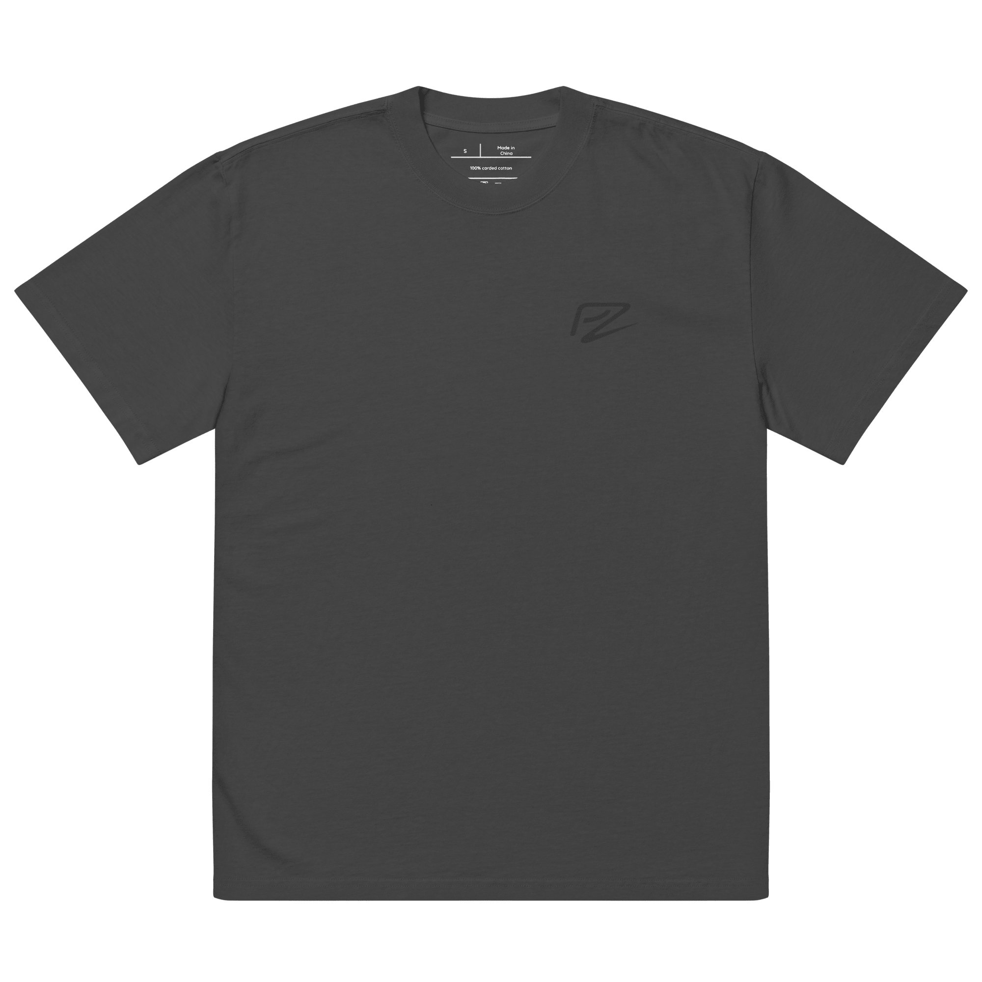 Silent Work Oversized Tee - Phase Zero Co