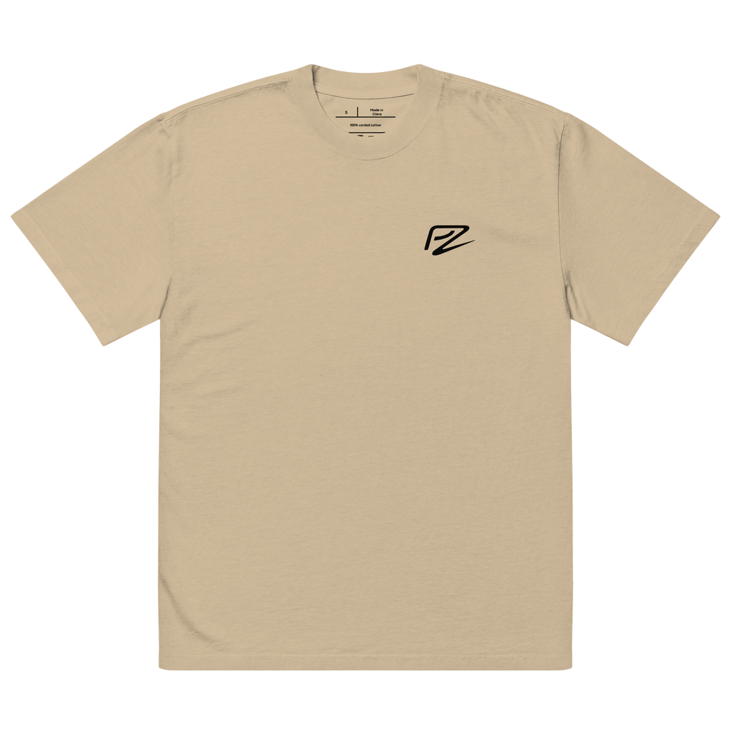 Silent Work Oversized Tee - Phase Zero Co