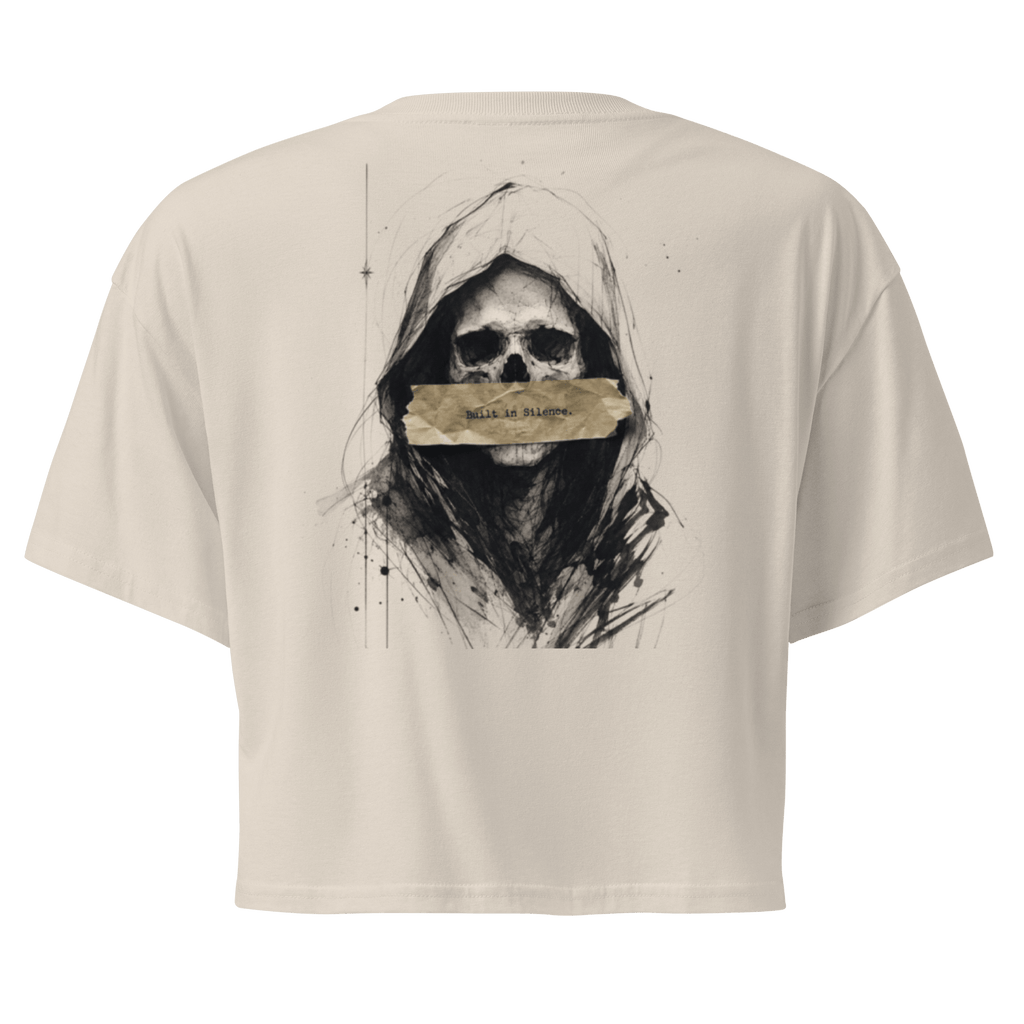 Silent Work V2 Crop Top - Phase Zero Co