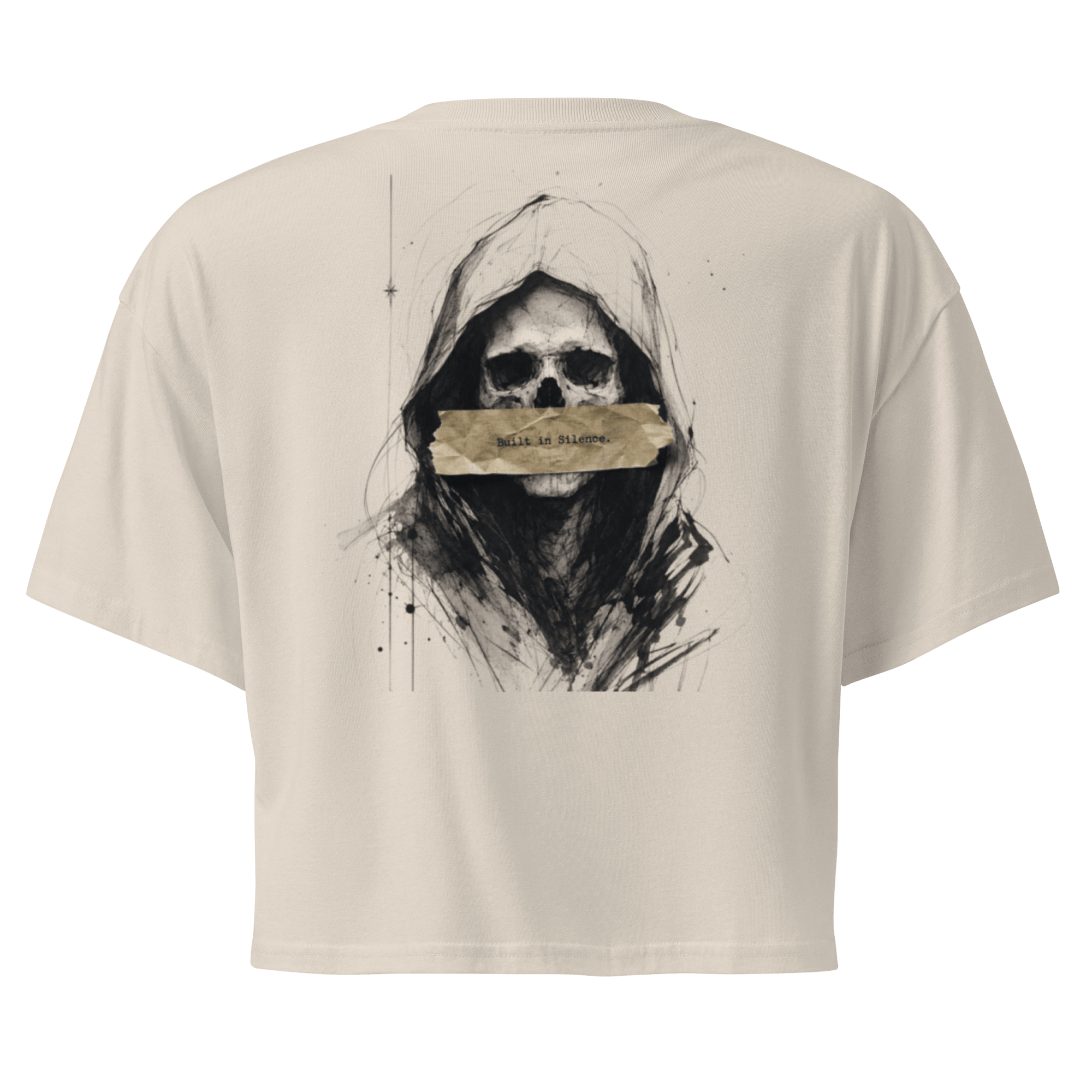 Silent Work V2 Crop Top - Phase Zero Co