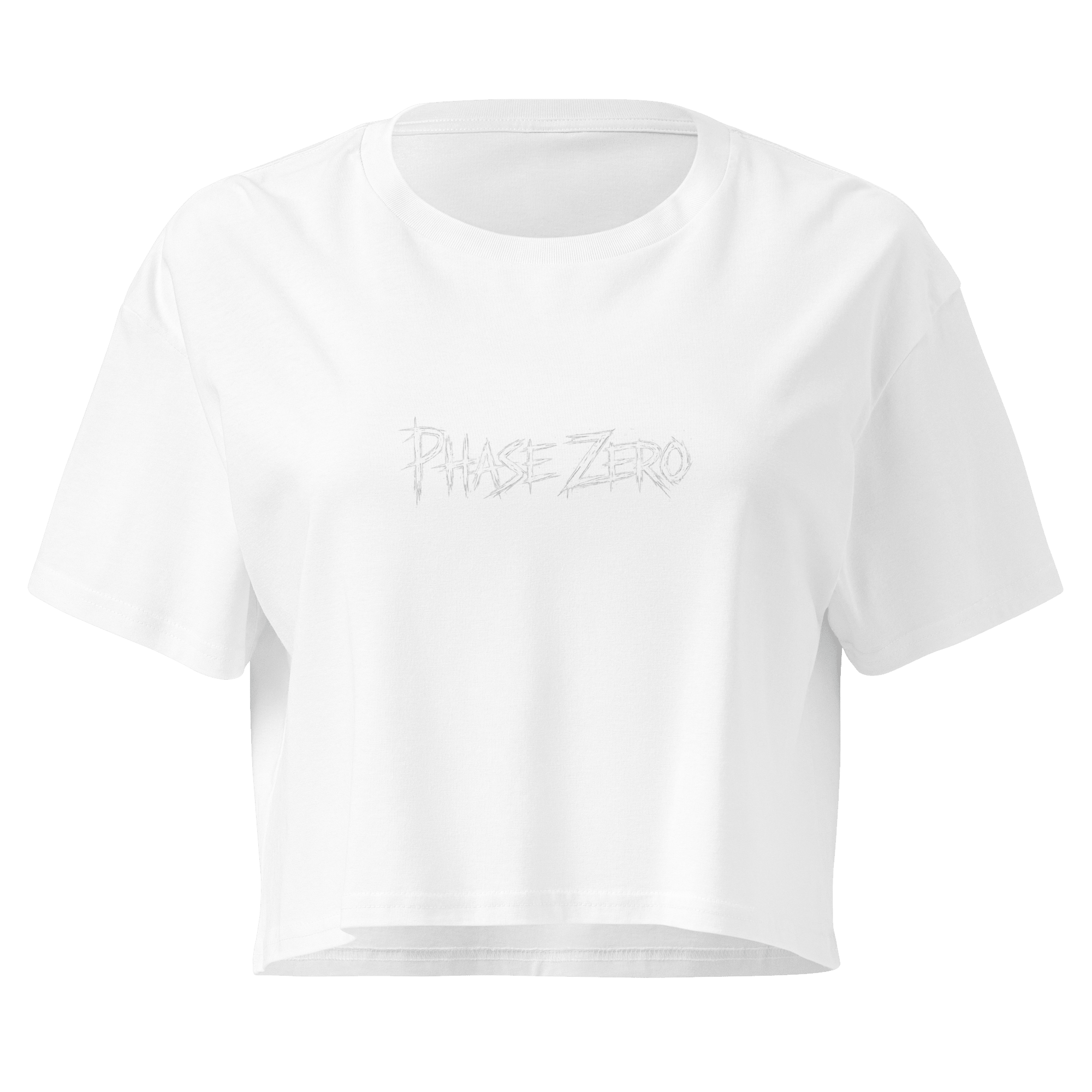Silent Work V2 Crop Top - Phase Zero Co