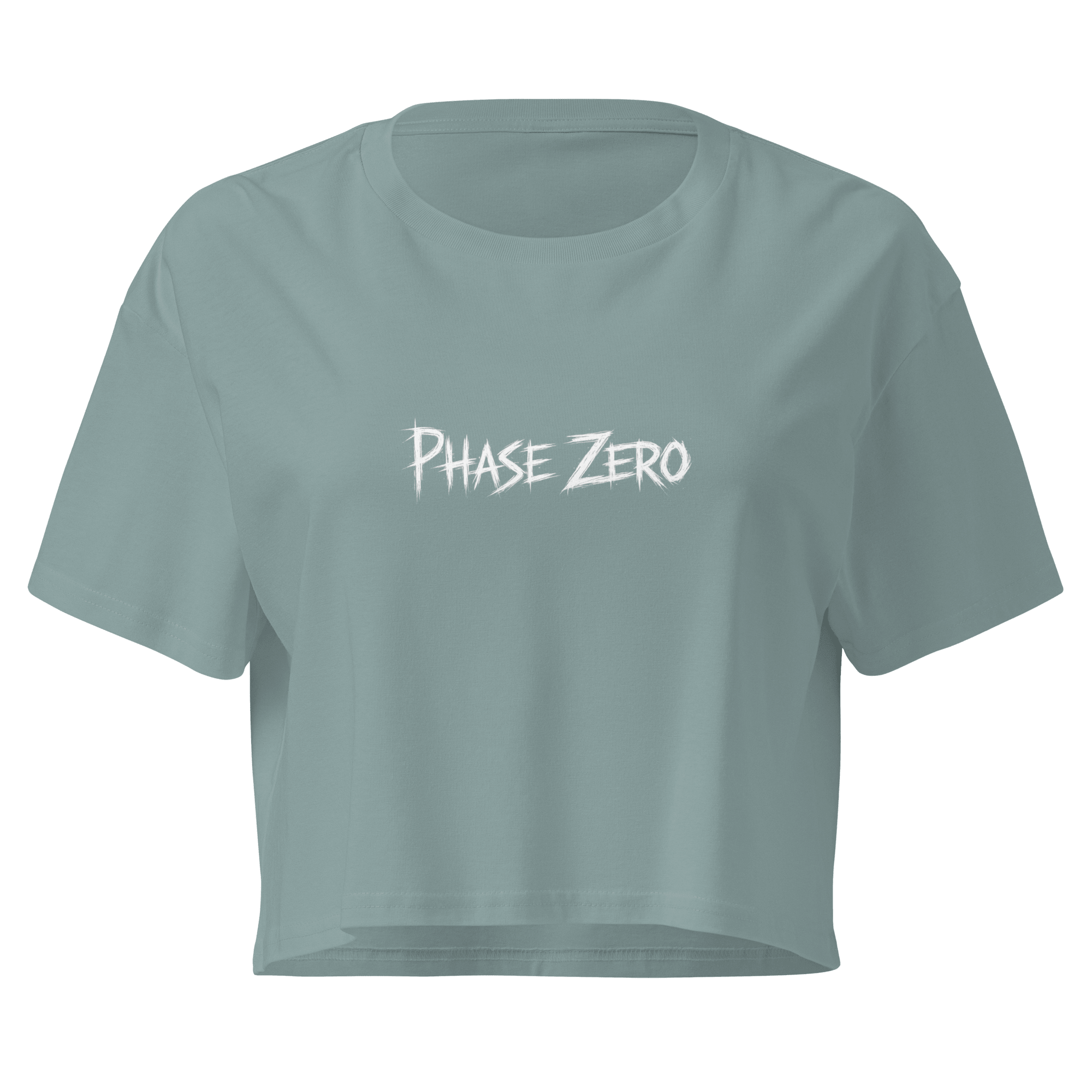 Silent Work V2 Crop Top - Phase Zero Co