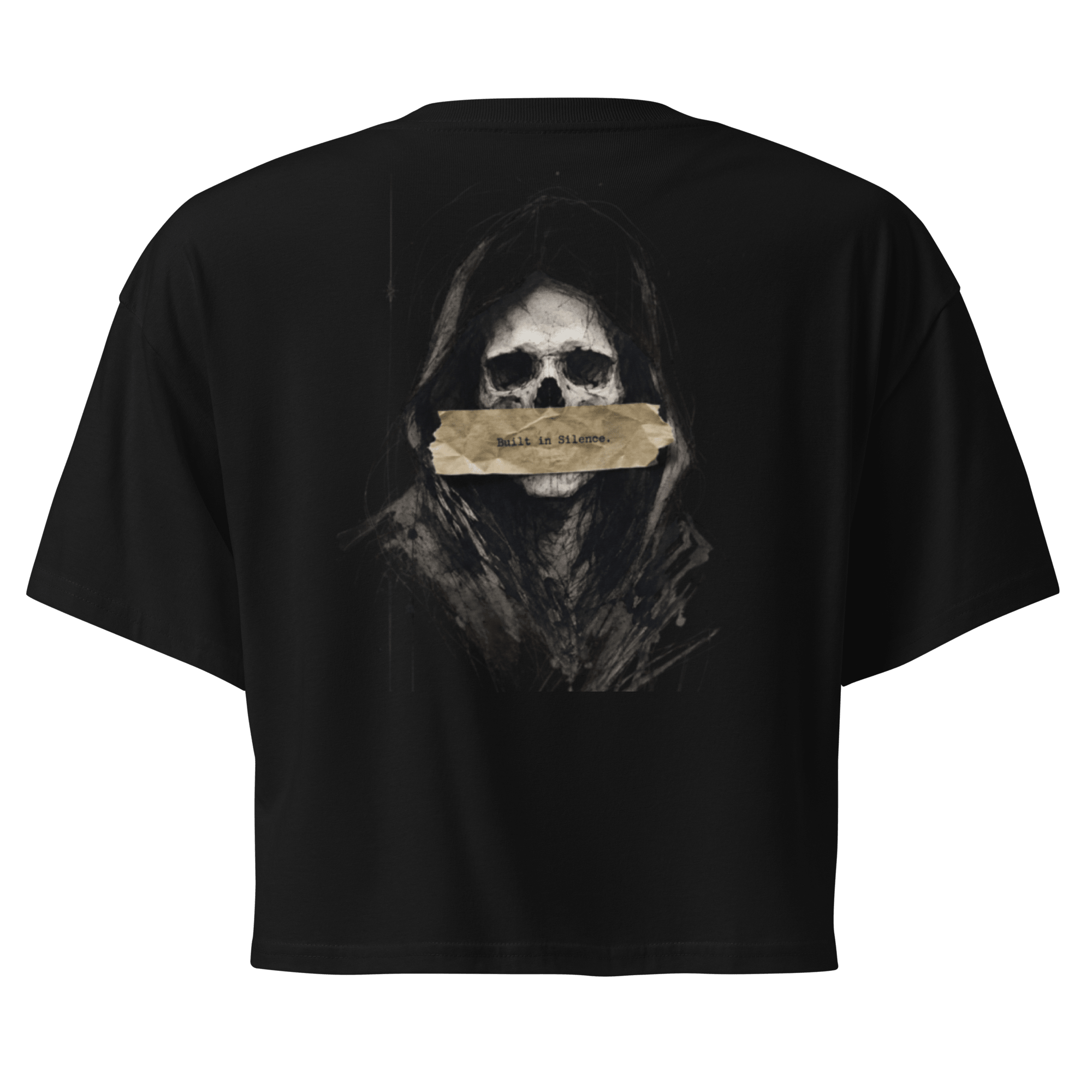 Silent Work V2 Crop Top - Phase Zero Co