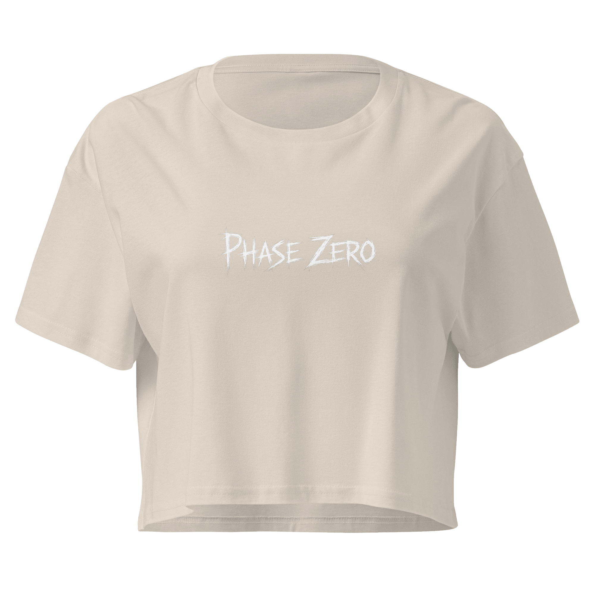 Silent Work V2 Crop Top - Phase Zero Co