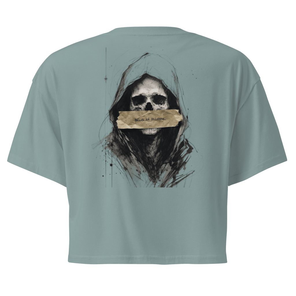 Silent Work V2 Crop Top - Phase Zero Co