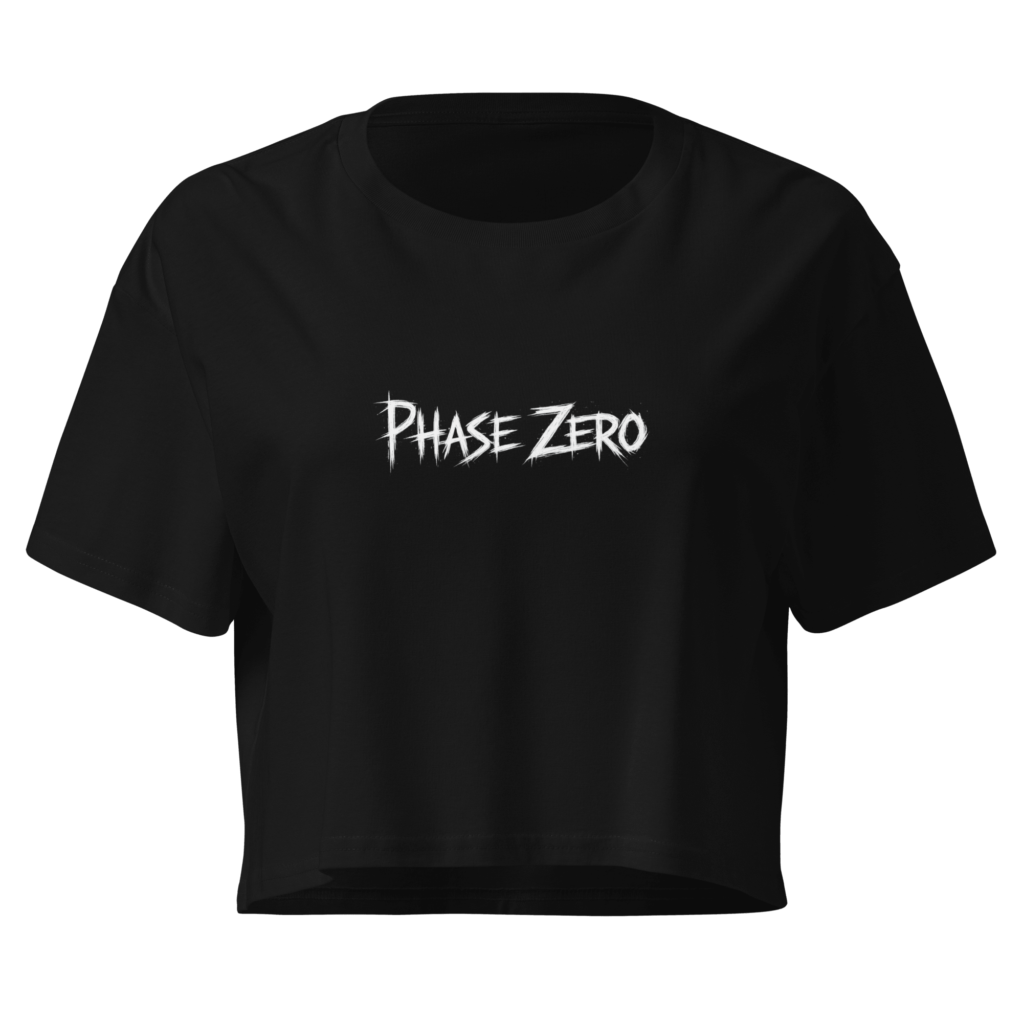 Silent Work V2 Crop Top - Phase Zero Co