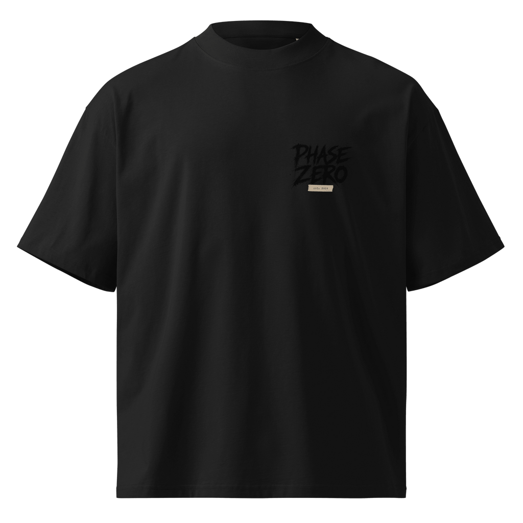 Silent Work V2 Oversized Tee - Phase Zero Co