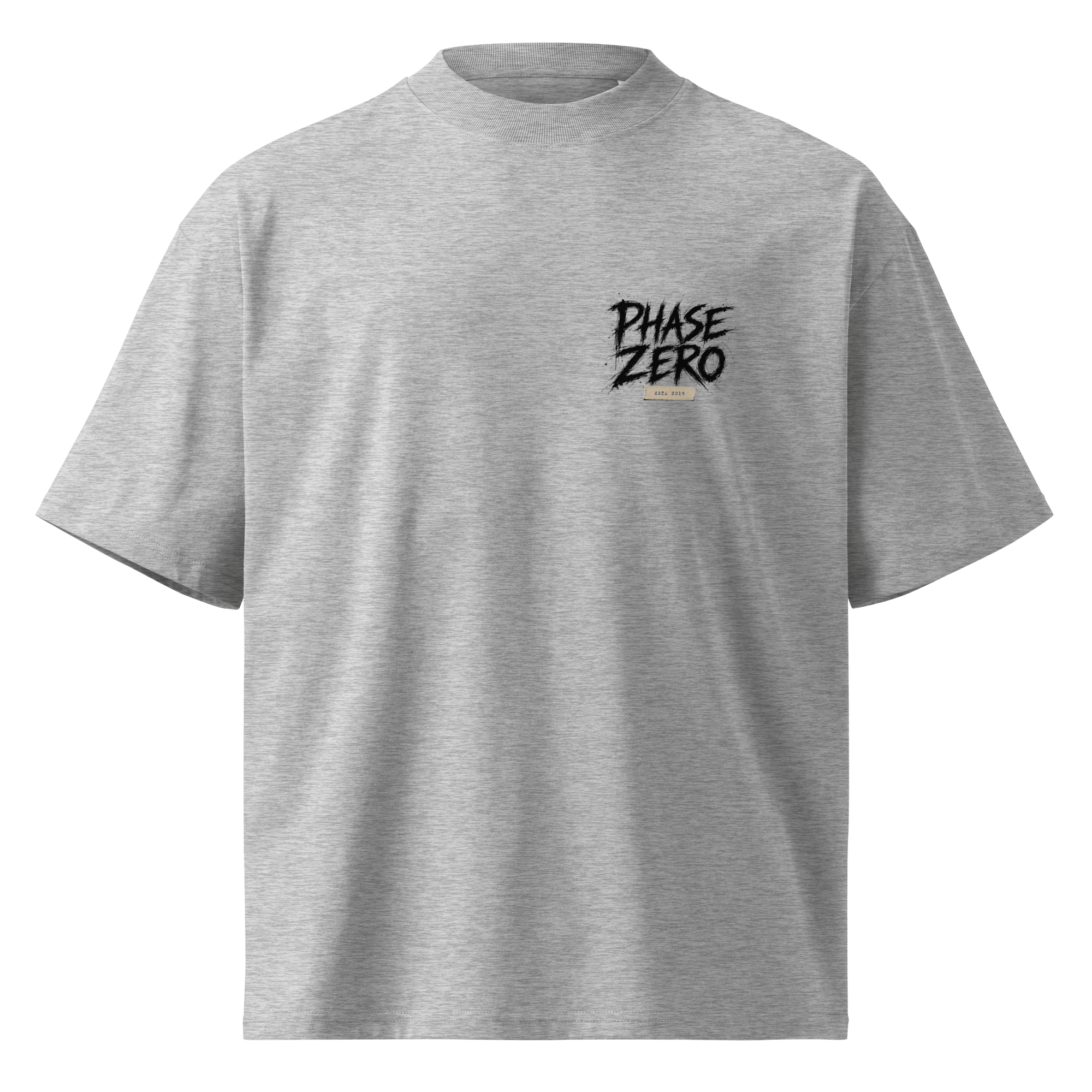 Silent Work V2 Oversized Tee - Phase Zero Co