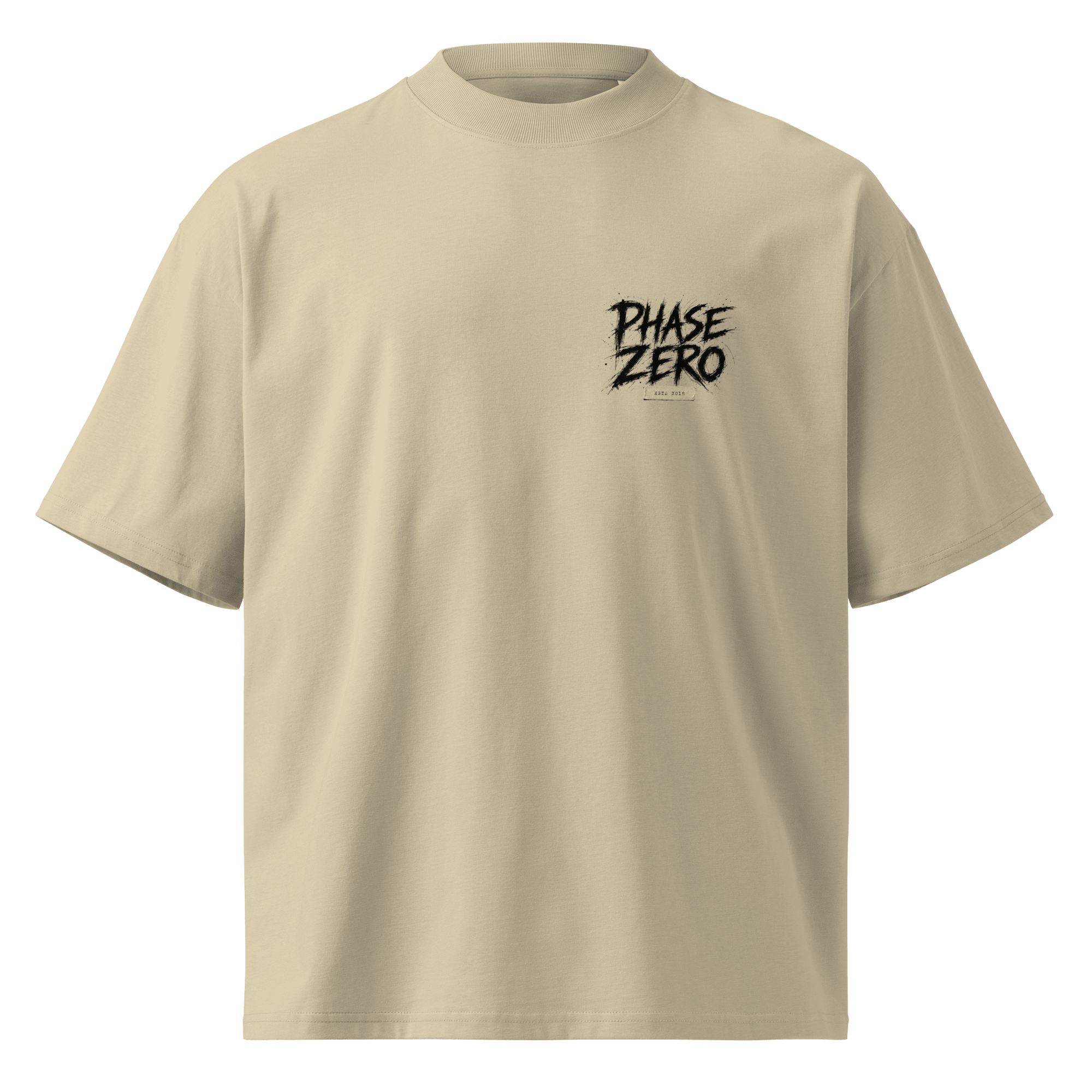 Silent Work V2 Oversized Tee - Phase Zero Co