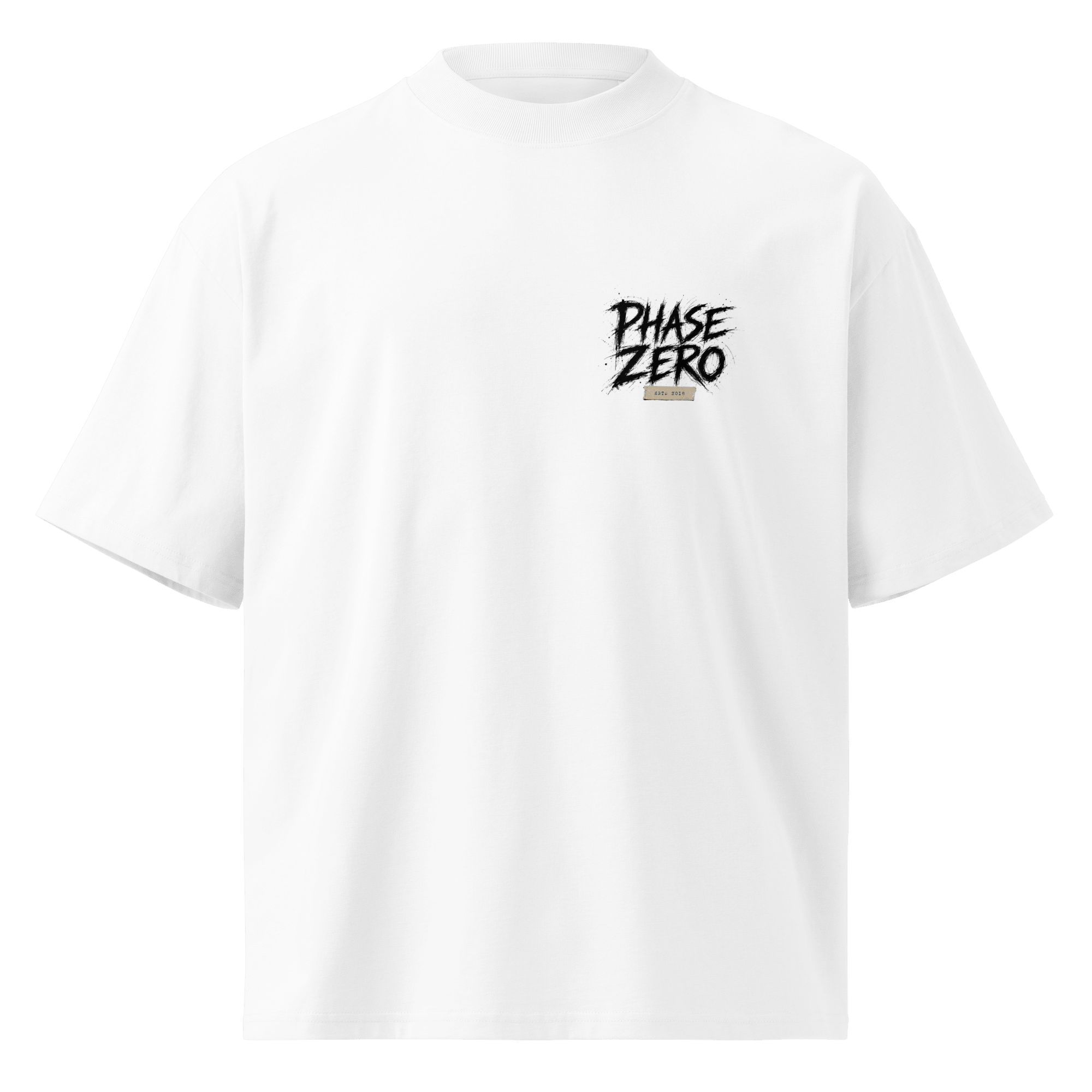Silent Work V2 Oversized Tee - Phase Zero Co