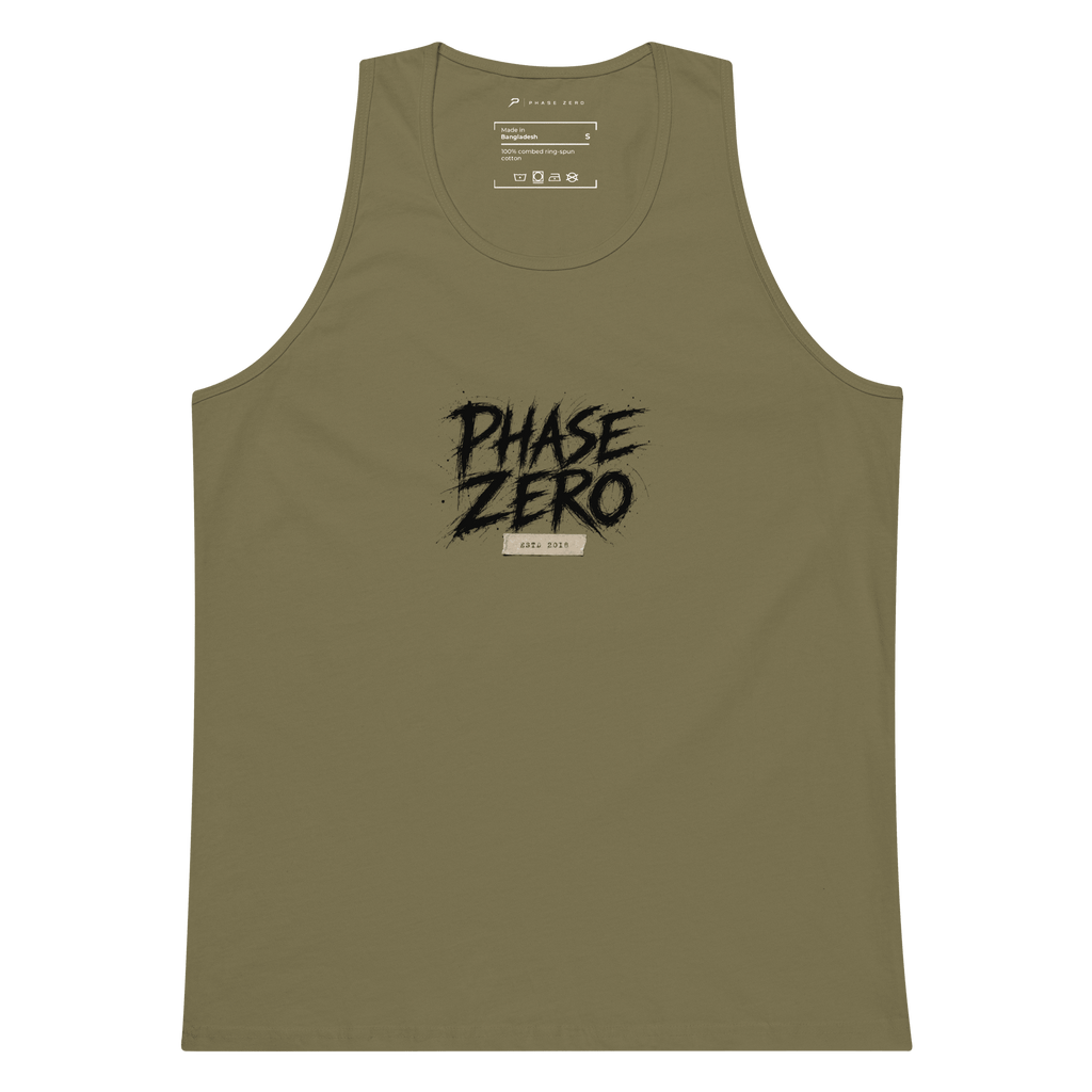 Silent Work V2 Tanktop - Phase Zero Co