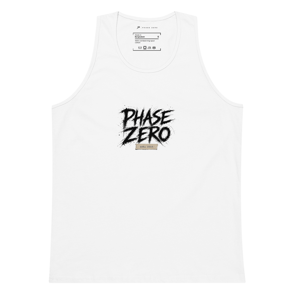 Silent Work V2 Tanktop - Phase Zero Co