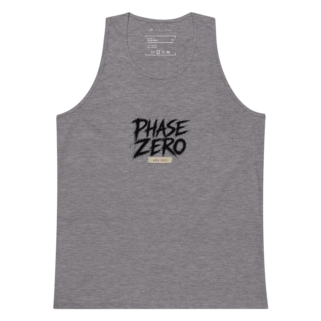 Silent Work V2 Tanktop - Phase Zero Co