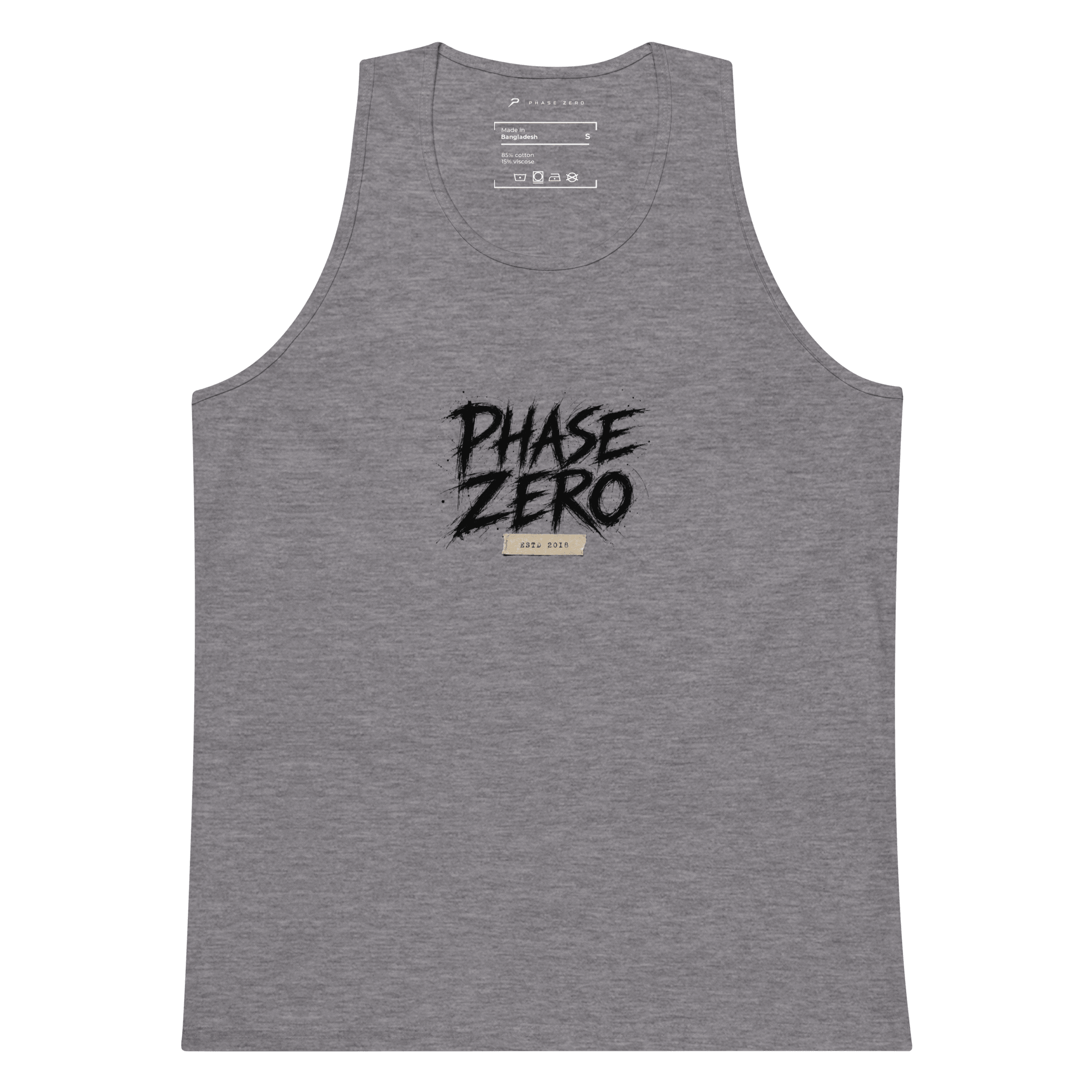 Silent Work V2 Tanktop - Phase Zero Co
