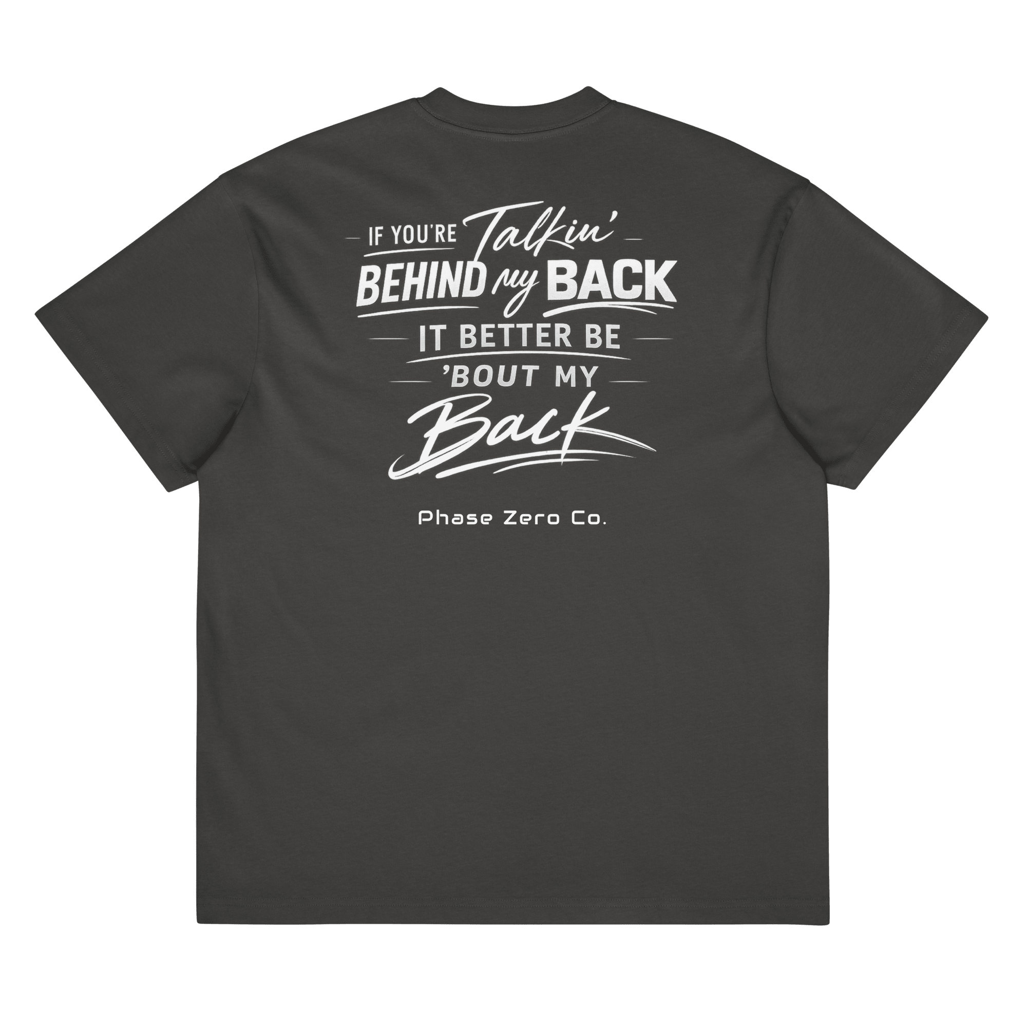 Talk Sh*t Heavy Box Tee - Phase Zero Co