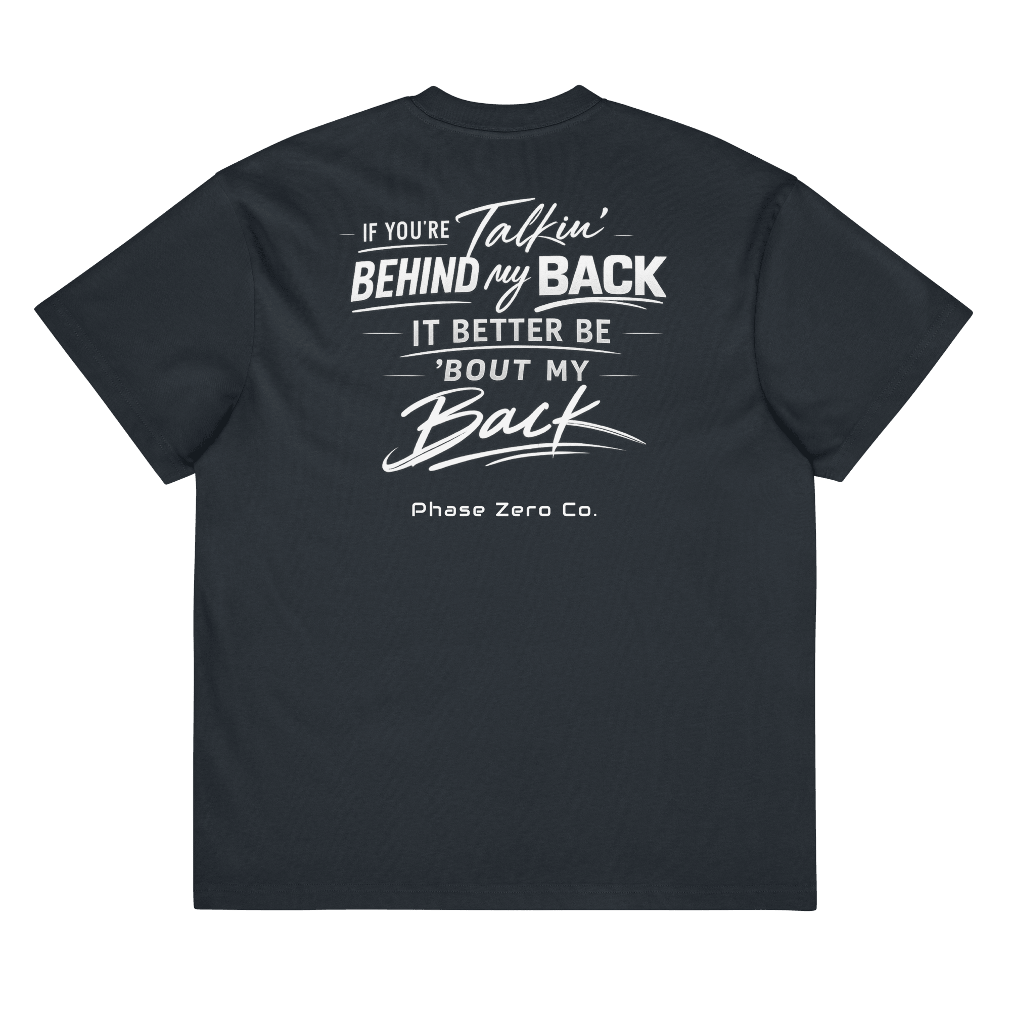 Talk Sh*t Heavy Box Tee - Phase Zero Co