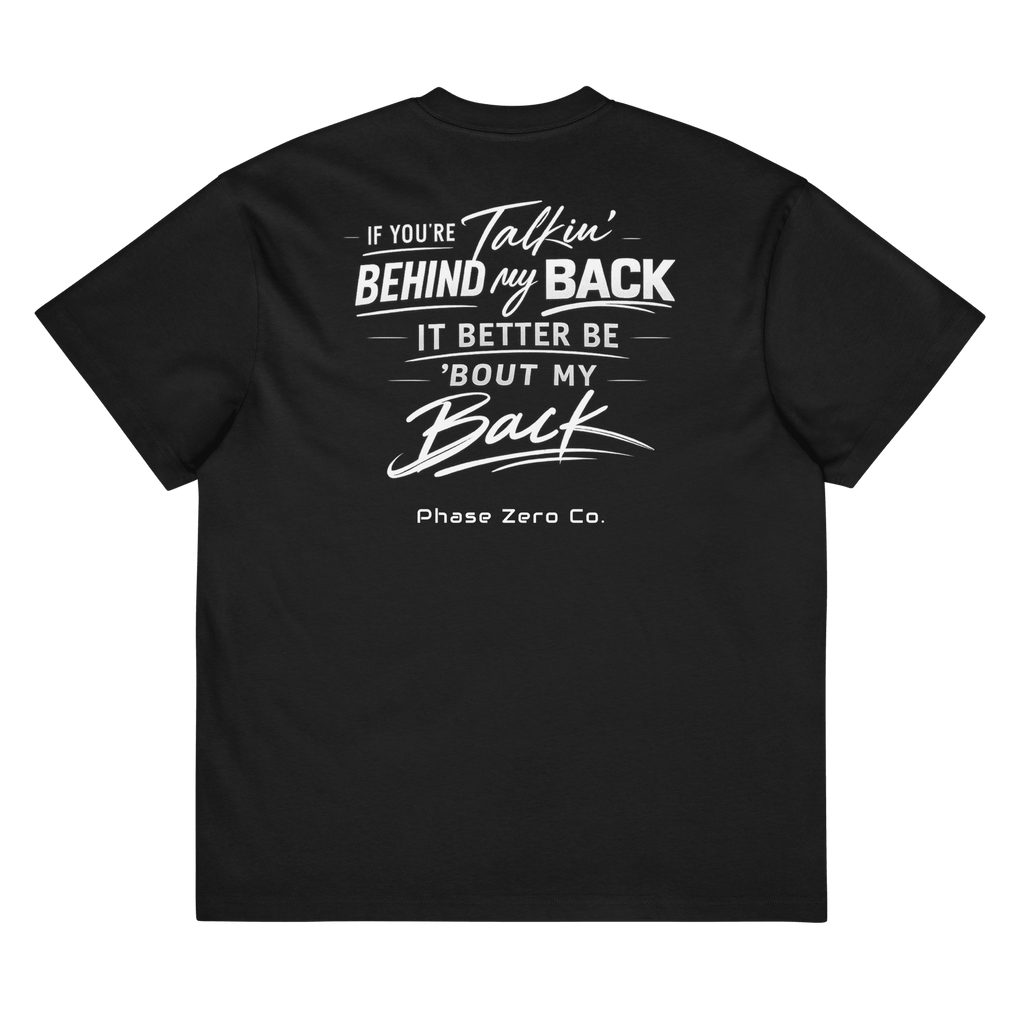 Talk Sh*t Heavy Box Tee - Phase Zero Co