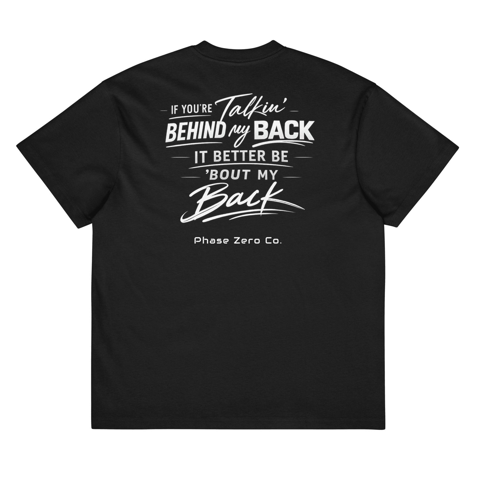 Talk Sh*t Heavy Box Tee - Phase Zero Co