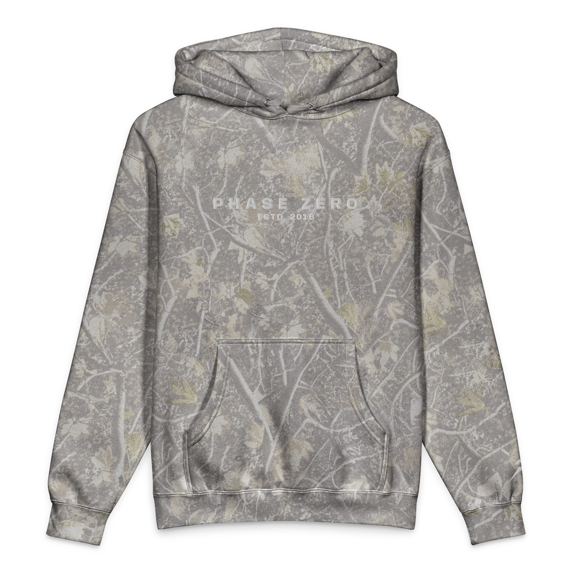 Tree Camo Simple Brand Hoodie - Phase Zero Co