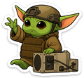 Use the Force Sticker - Phase Zero Co